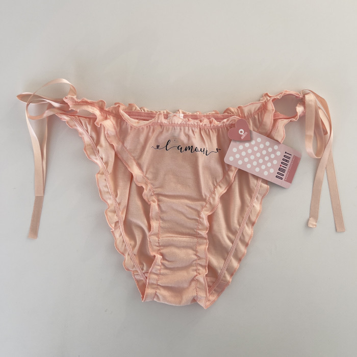 ОПТОМ. Набор женских трусов Зефирка "Dominant". Размер: L. ( 5 шт/уп). Турция.