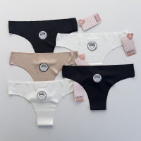 Жіночі безшовні труси Розмір: L/XL. ( 5 шт/уп).