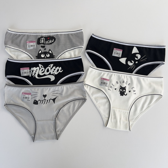 Дитячі трусики для дівчаток 14-15 років (5шт/уп) ТМ Nicoletta