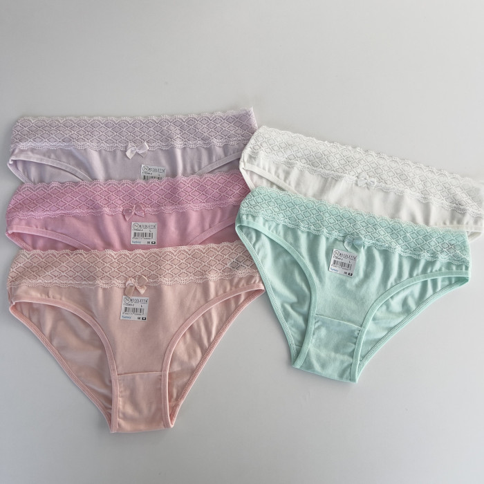 Женские хлопковые трусики -5 шт. Размер: 2XL