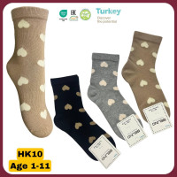 Носки хлопковые 1-2 года для девочек ТМ Belino (6 шт/уп)