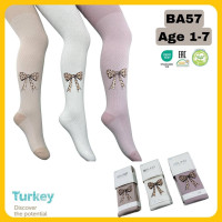 Колготки хлопковые для девочек р 7-8 лет TM Belino (3 шт/уп)