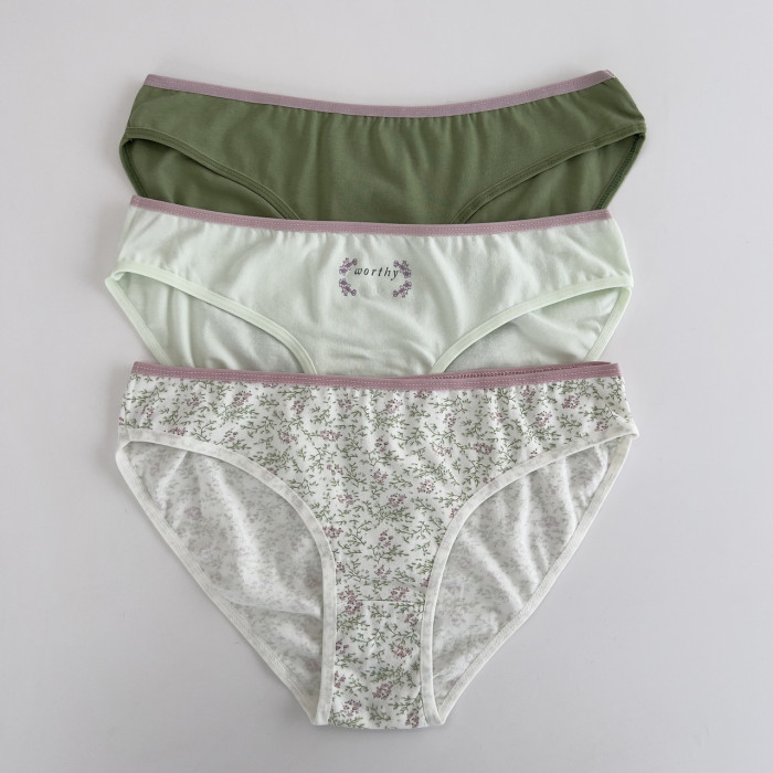 ОПТОМ. Набор женских трусов "Dominant" Размер:S. ( 3 шт/уп). Турция.