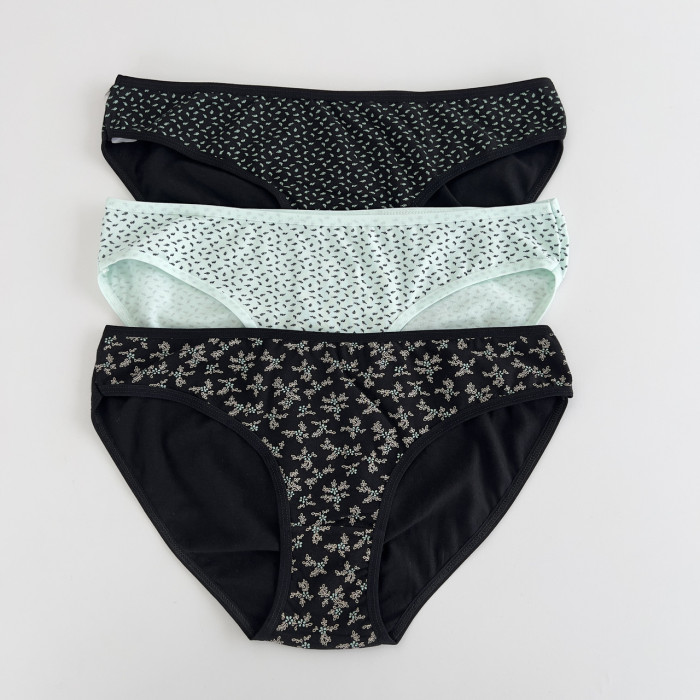 ОПТОМ. Набор женских трусов "Dominant" Размер:S. ( 3 шт/уп). Турция.