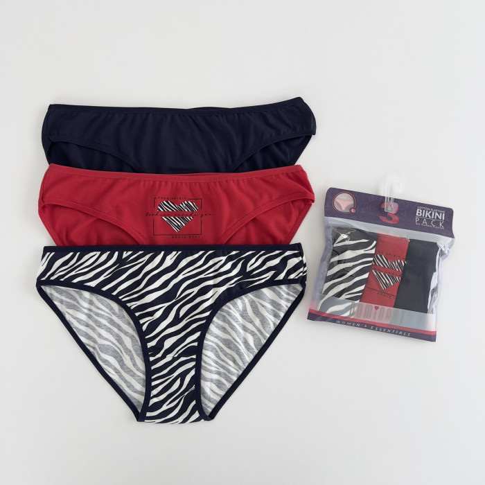 ОПТОМ. Набор женских трусов "Dominant" Размер:S. ( 3 шт/уп). Турция.