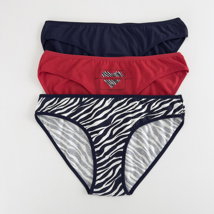 ОПТОМ. Набор женских трусов "Dominant" Размер:S. ( 3 шт/уп). Турция.