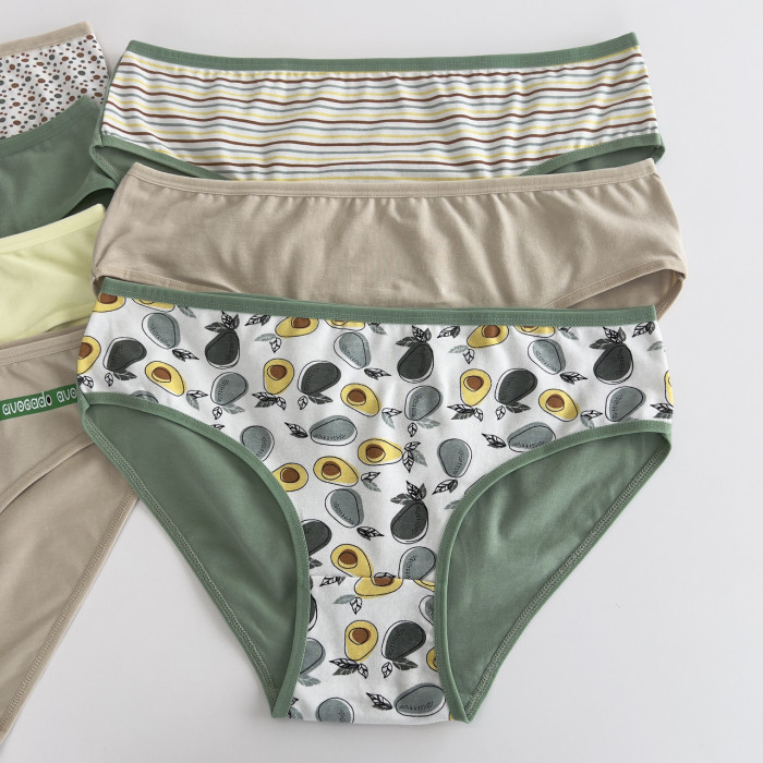 Набор трусиков неделек батал - Размер: 2XL. ( 7 шт/уп). ТМ. Nicoletta