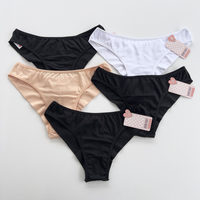 Труси жіночі американки "Dominant". Розмір: S (5 шт./пач.). Туреччина.