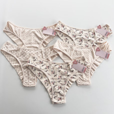 Трусы женские американки "Dominant". Размер: 2XL ( 5 шт/уп). Турция.