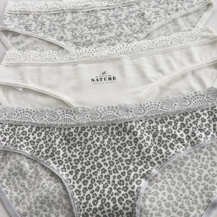 ОПТОМ. Набор женских трусов "Dominant" Размер: M. ( 3 шт/уп). Турция.