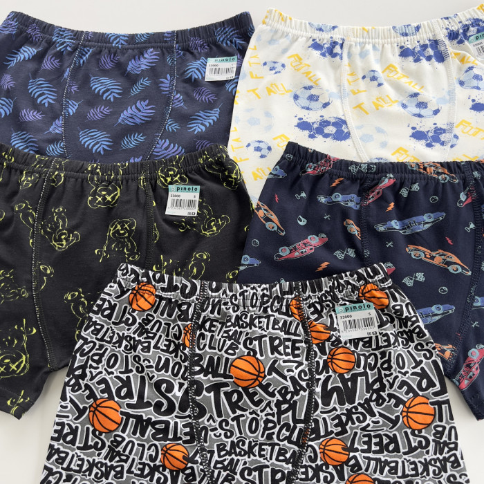 Детские трусы боксерки для мальчиков 10-11 лет (5 шт/уп) ТМ Nicoletta