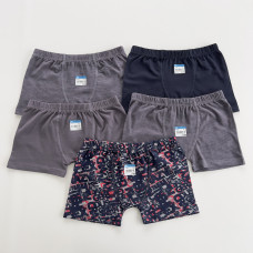 Дитячі труси боксерки для хлопчиків 8-9 років (5 шт/уп)  ТМ Nicoletta