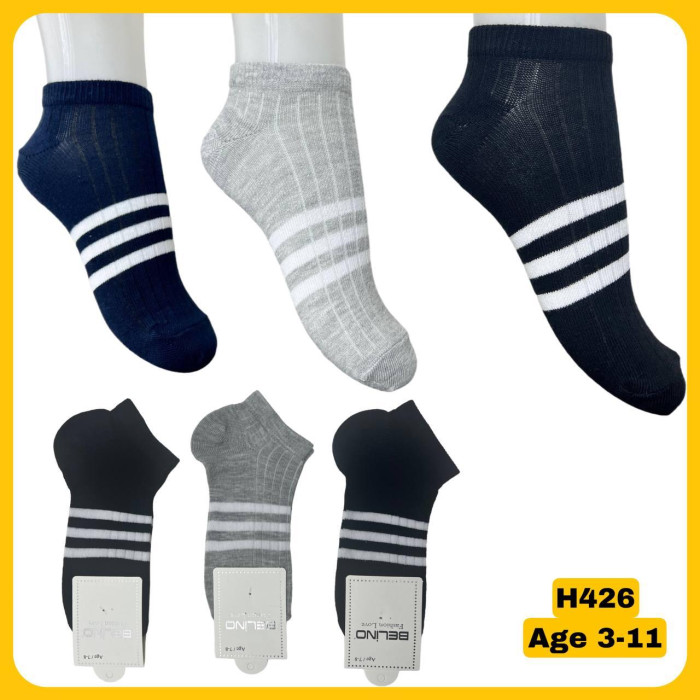 Шкарпетки бавовняні 5-6 років ТМ Belino (6 шт/уп)