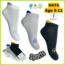 Носки хлопковые 5-6 лет ТМ Belino (6 шт/уп) сетка