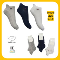 Носки хлопковые 5-6 лет ТМ Belino (6 шт/уп) сетка