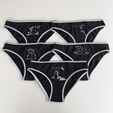 Женские хлопковые трусики -5 шт. Размер: M