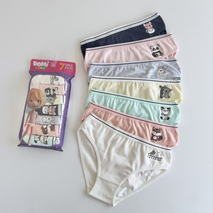 Детские трусики неделька для девочек 9-10 лет (7 шт/уп)