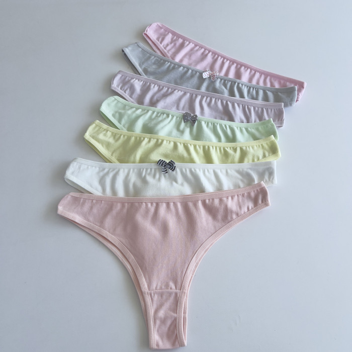 Набор женских трусиков неделек - Размер: M. ( 7 шт/уп). ТМ. Nicoletta