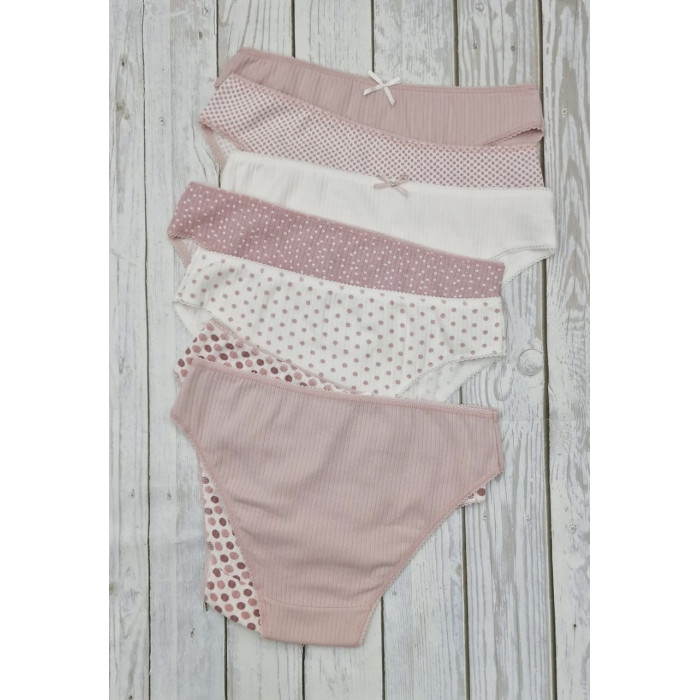 Набор трусиков неделек  рубчик- Размер: M. ( 7 шт/уп). ТМ. Nicoletta