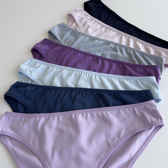Набір жіночих трусиків тижневок - Розмір: L. ( 7 шт/уп). ТМ. Nicoletta
