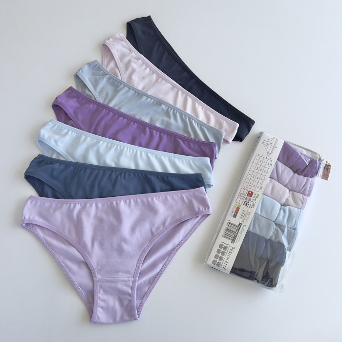 Набор женских трусиков неделек - Размер: 2XL. ( 7 шт/уп). ТМ. Nicoletta