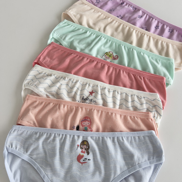 Детские трусики неделька для девочек 9-10 лет (7 шт/уп)