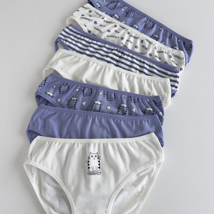 Дитячі трусики тиждень для дівчаток 9-10 років (7 шт/уп)