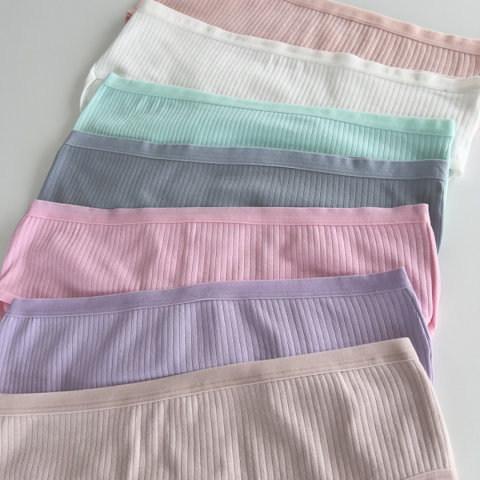 Набор трусиков неделек батал в рубчик- Размер: 4XL. ( 7 шт/уп). ТМ. Nicoletta