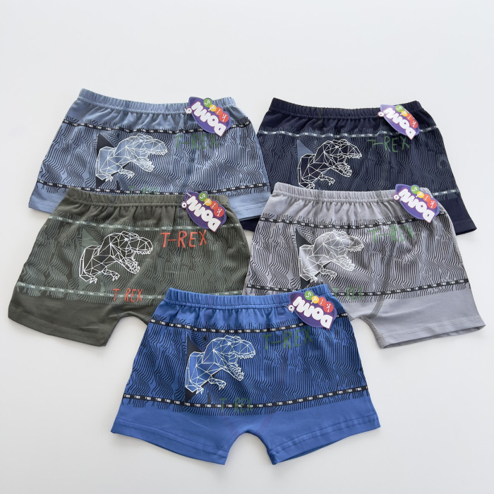 Детские трусы боксерки для мальчиков 8-9 лет (5 шт/уп) ТМ Nicoletta