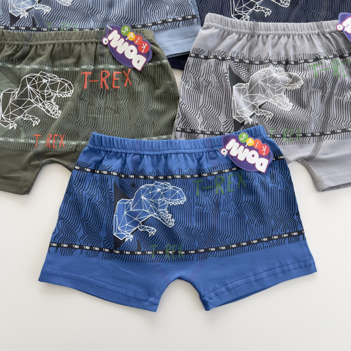 Детские трусы боксерки для мальчиков 8-9 лет (5 шт/уп) ТМ Nicoletta