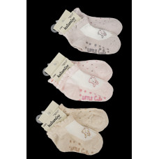 Носки хлопковые для малышей 12-18 мес сетка (6 шт/уп)