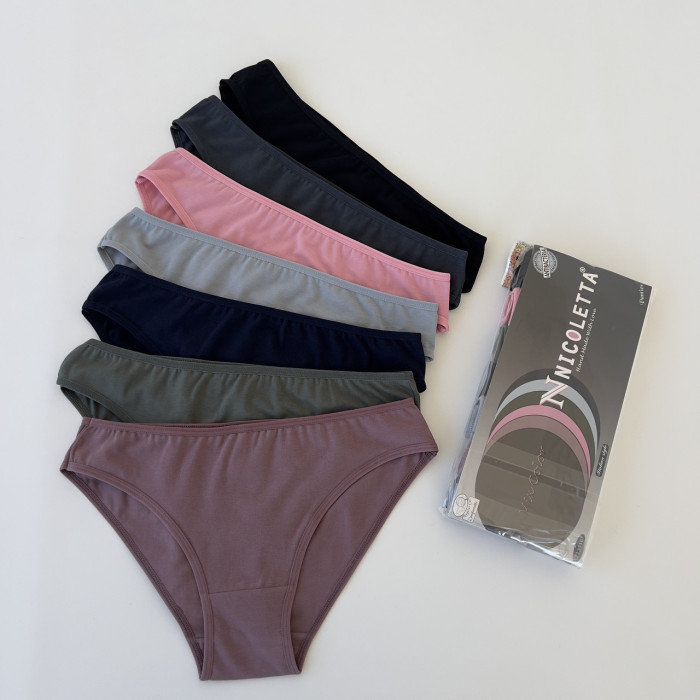Набор женских трусиков неделек - Размер: XL. ( 7 шт/уп). ТМ. Nicoletta