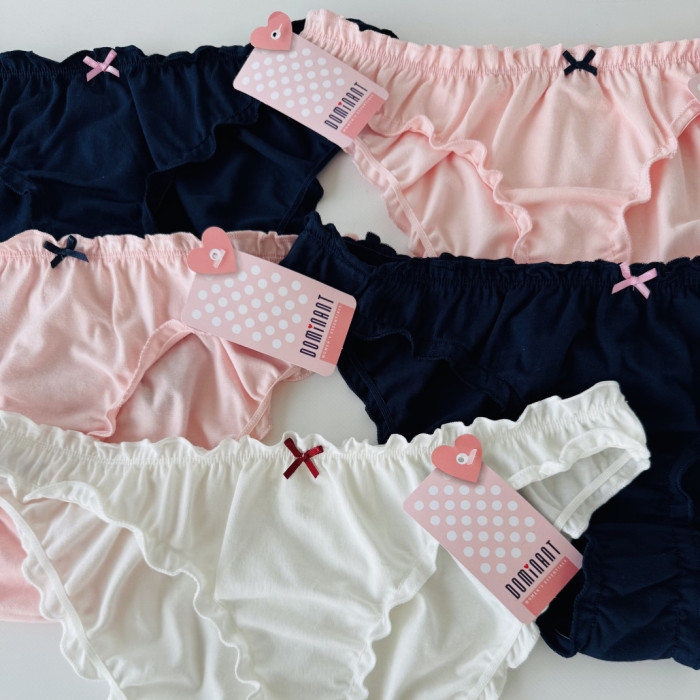 ОПТОМ. Набор женских трусов Зефирка "Dominant". Размер: M. ( 5 шт/уп). Турция.