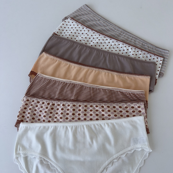 Набор трусиков неделек батал - Размер: 4XL. ( 7 шт/уп). ТМ. Nicoletta