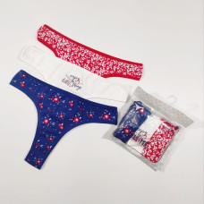 ОПТОМ. Набор женских трусов "Dominant". Размер: S. ( 3 шт/уп). Турция.