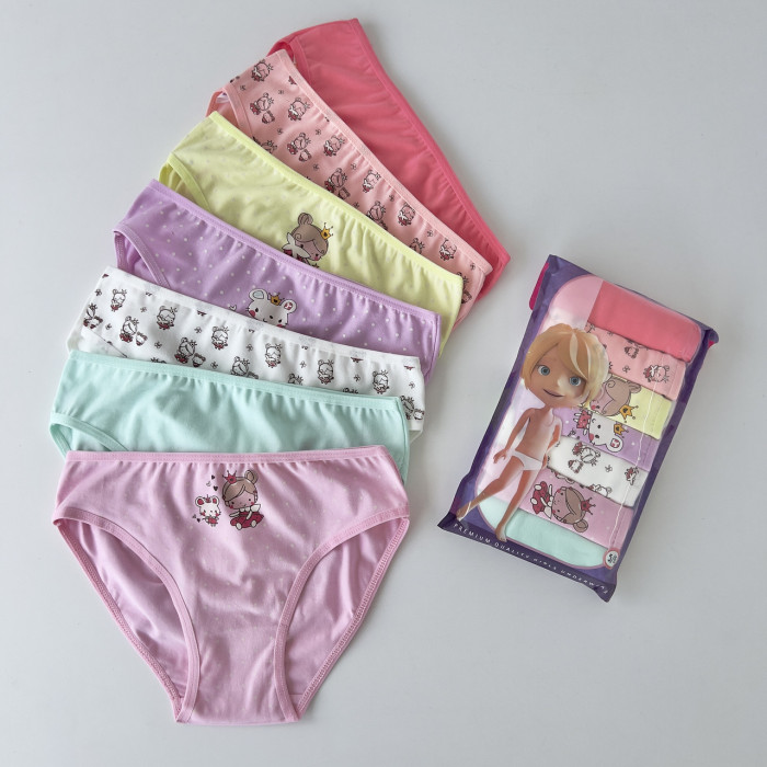 Дитячі трусики тиждень для дівчаток 9-10 років (7 шт/уп)