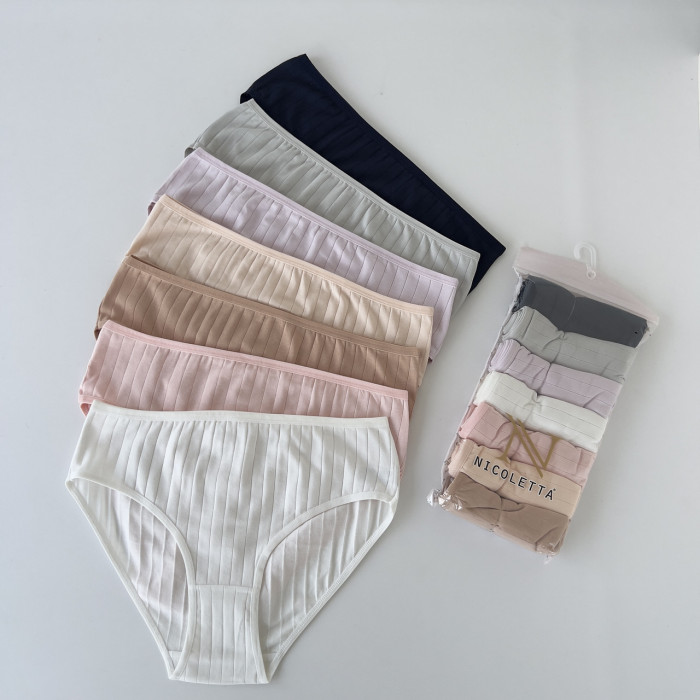 Набор трусиков неделек батал - Размер: 4XL. ( 7 шт/уп). ТМ. Nicoletta