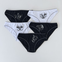 Женские хлопковые трусики -5 шт. Размер: L