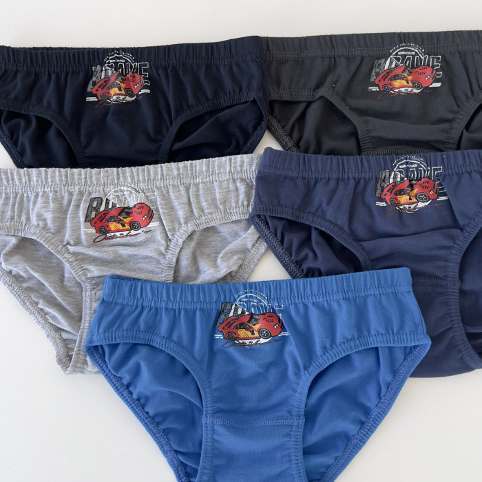 Дитячі труси плавки для хлопчиків 8-9 років (5 шт/уп)