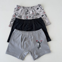 Дитячі труси боксерки для хлопчиків 7-8 років ТМ Domi (3 шт/уп)