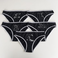 Женские хлопковые трусики -5 шт. Размер: 2XL