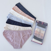 ОПТОМ. Набір жіночих трусів "Dominant" Розмір: L. ( 7 шт/уп). Туреччина.