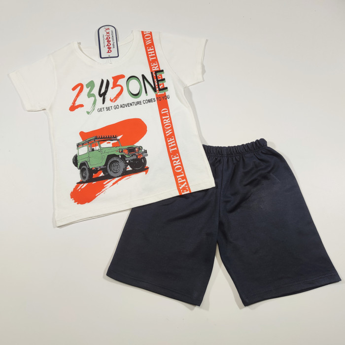 Костюм летний для мальчиков 3,4,5,6,7 лет (5 шт/уп)