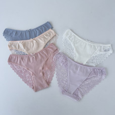 Женские хлопковые трусики -5 шт. Размер: M