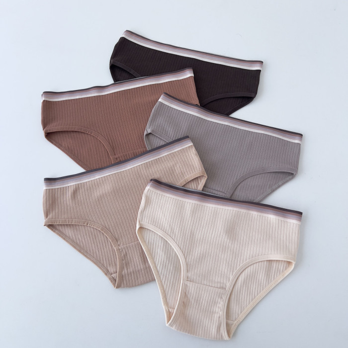 Детские трусики рубчик девочек 14-15 лет (5шт/уп) ТМ Nicoletta