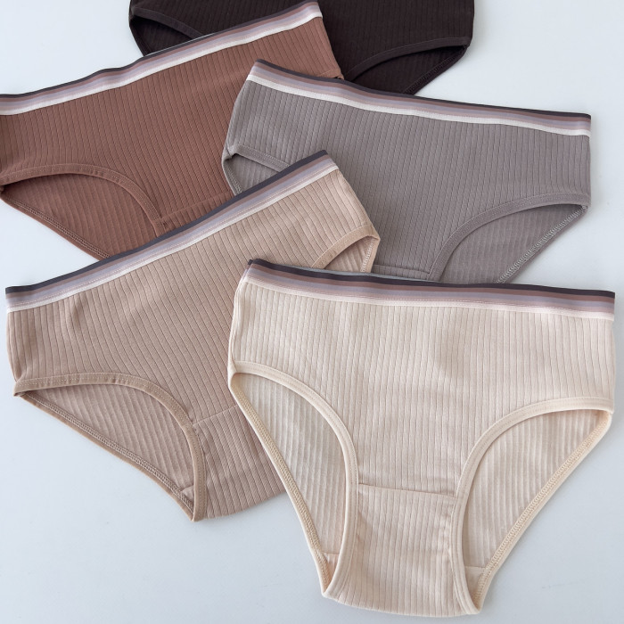 Детские трусики рубчик девочек 14-15 лет (5шт/уп) ТМ Nicoletta