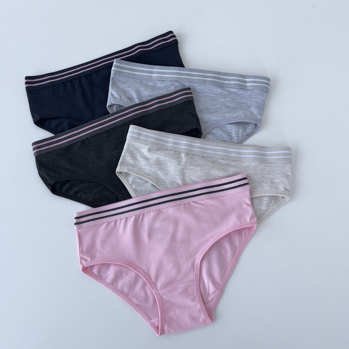 Детские трусики для девочек 8-9 лет (5шт/уп) ТМ Nicoletta