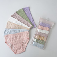 Набір дитячих трусиків тижневок 12-13 років рубчик (7шт/уп) ТМ Nicoletta