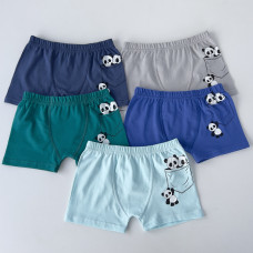 Дитячі труси боксерки для хлопчиків Розмір: 1 (2 роки) (5шт/уп)