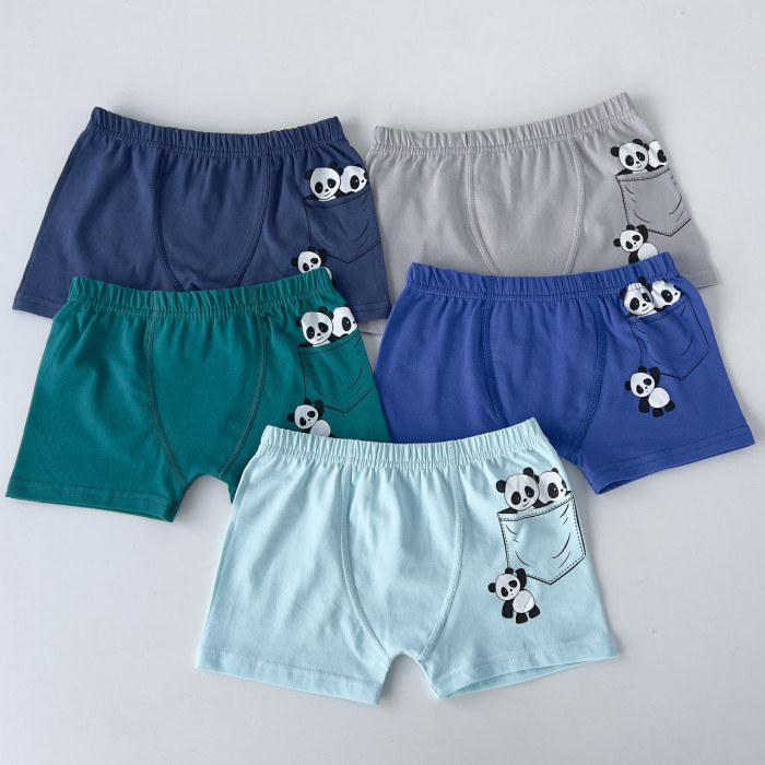 Дитячі труси боксерки для хлопчиків Розмір: 2-3 роки (5шт/уп)